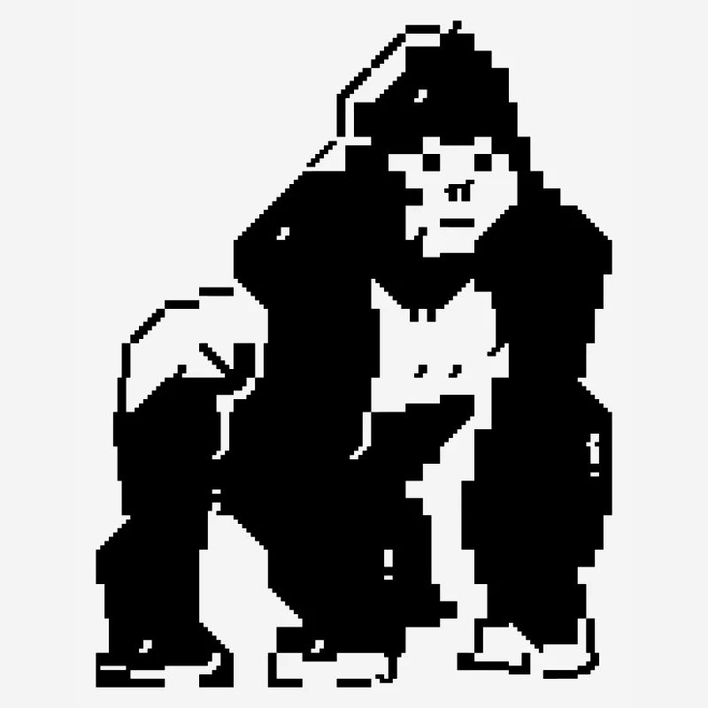 Gorille PETSCII
