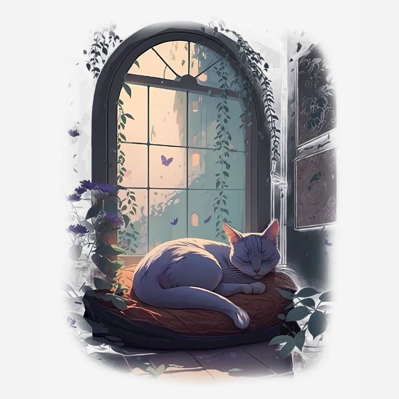 Chat endormi