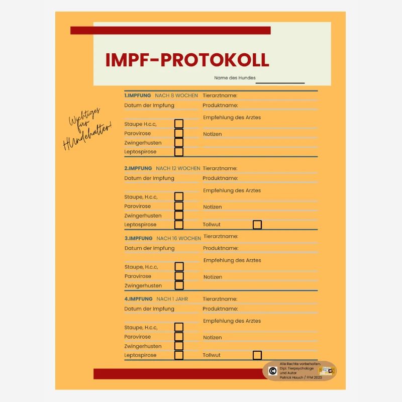 Protocole de vaccination