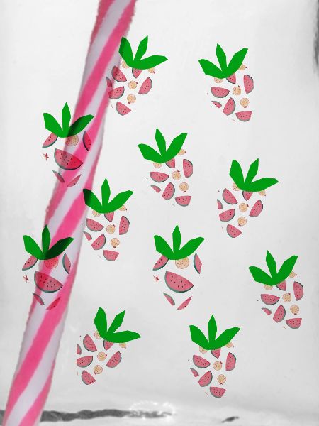 Melone oder Erdbeere?