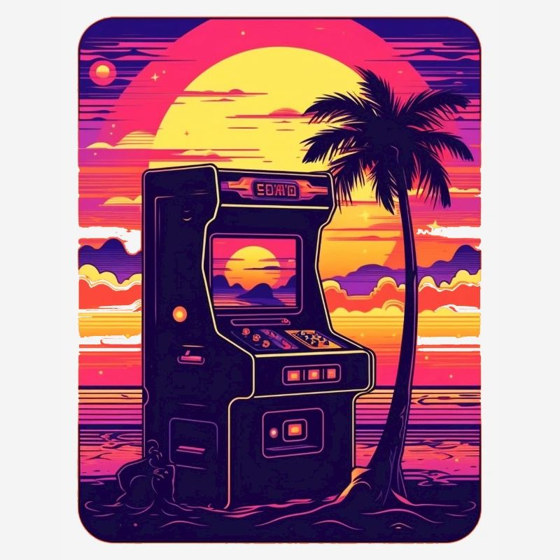 Vintage Arcade-Controller Nostalgischer