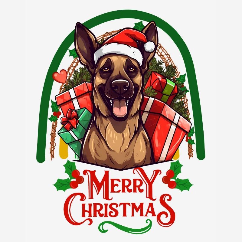 German Shepherd Christmas