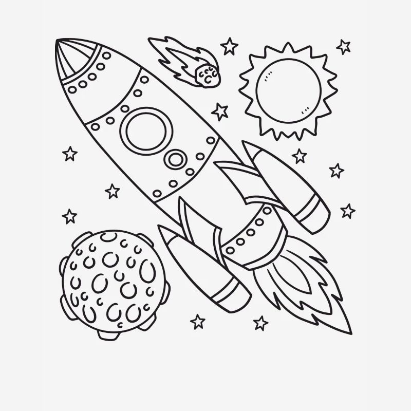 Rocket Space Spaceship