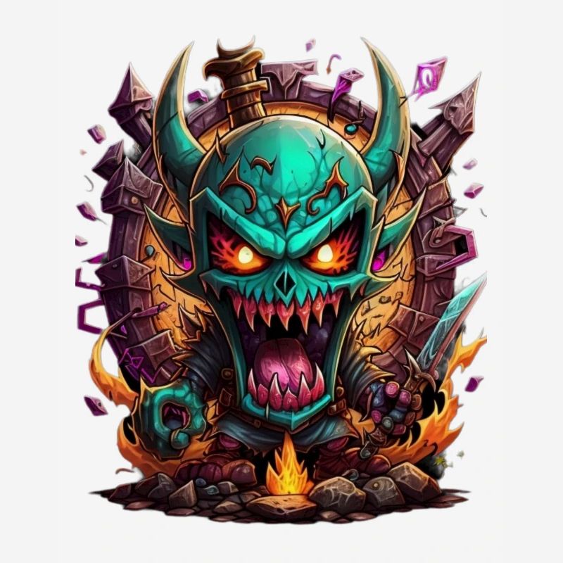 Monstre graffiti