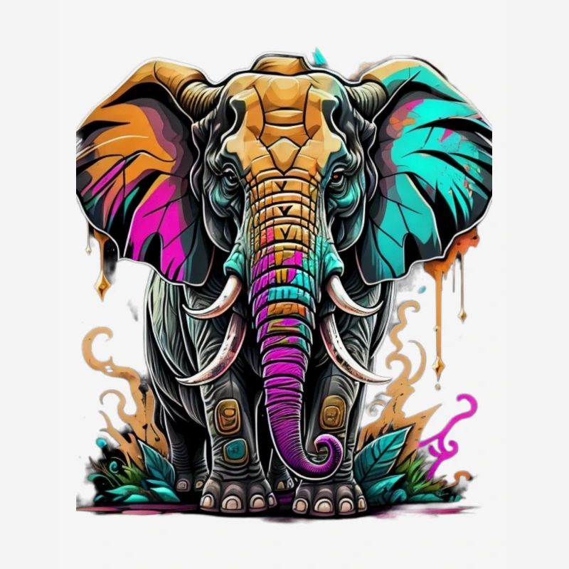 Graffiti Elephant