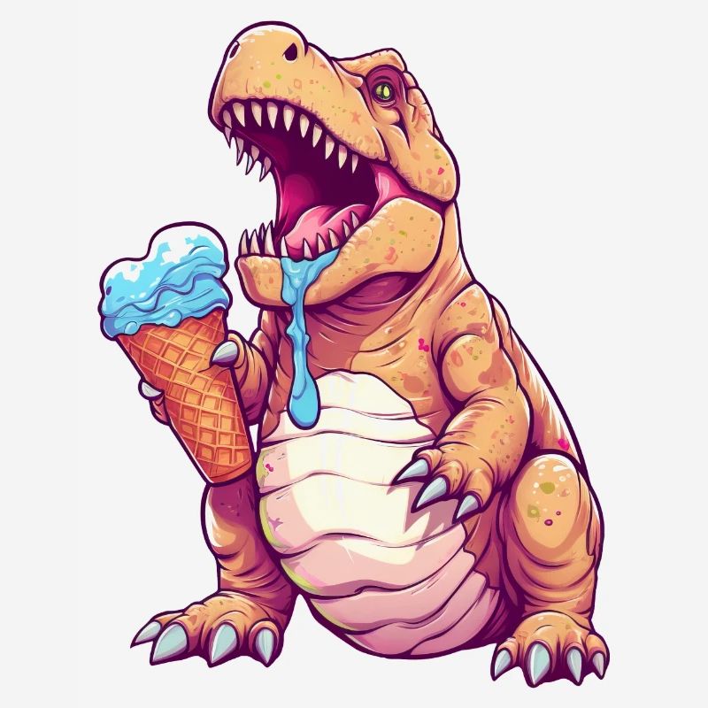 Crème glacée Dino