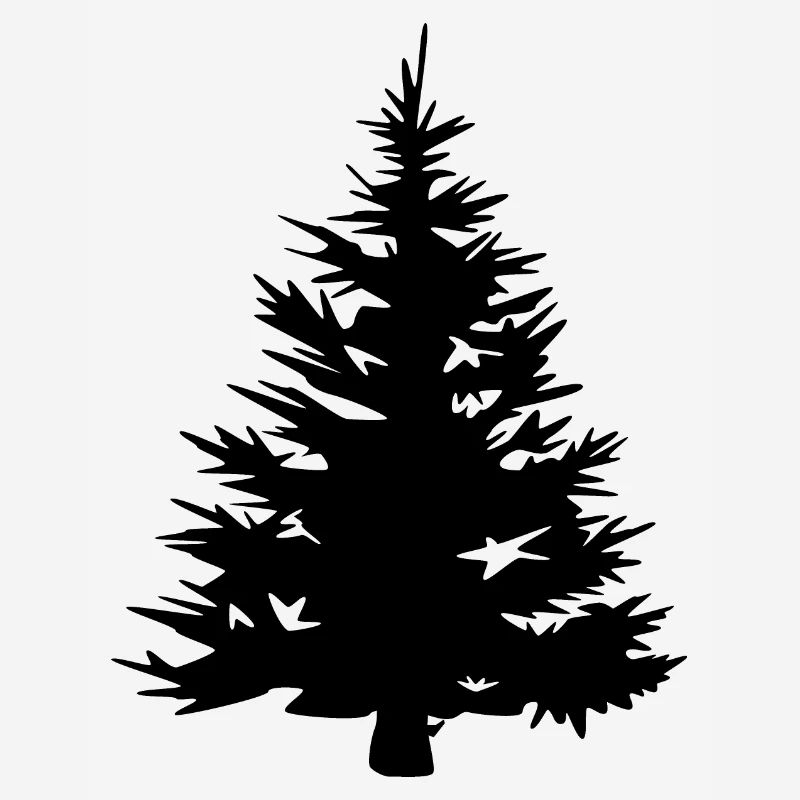 Christmas tree icon icon fir tree illustration graphic