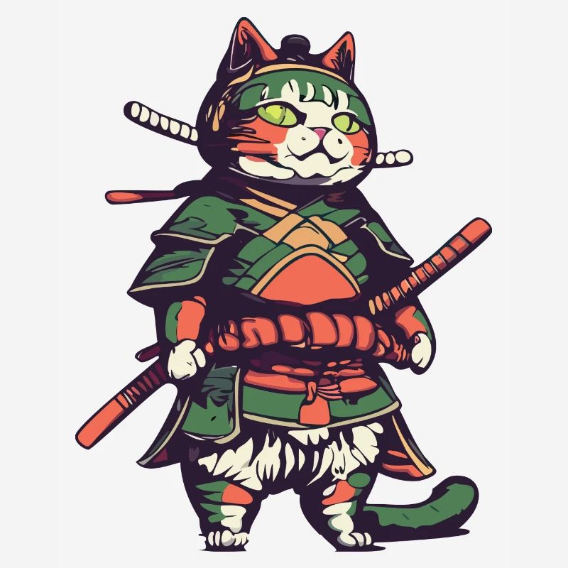 Samurai Cat