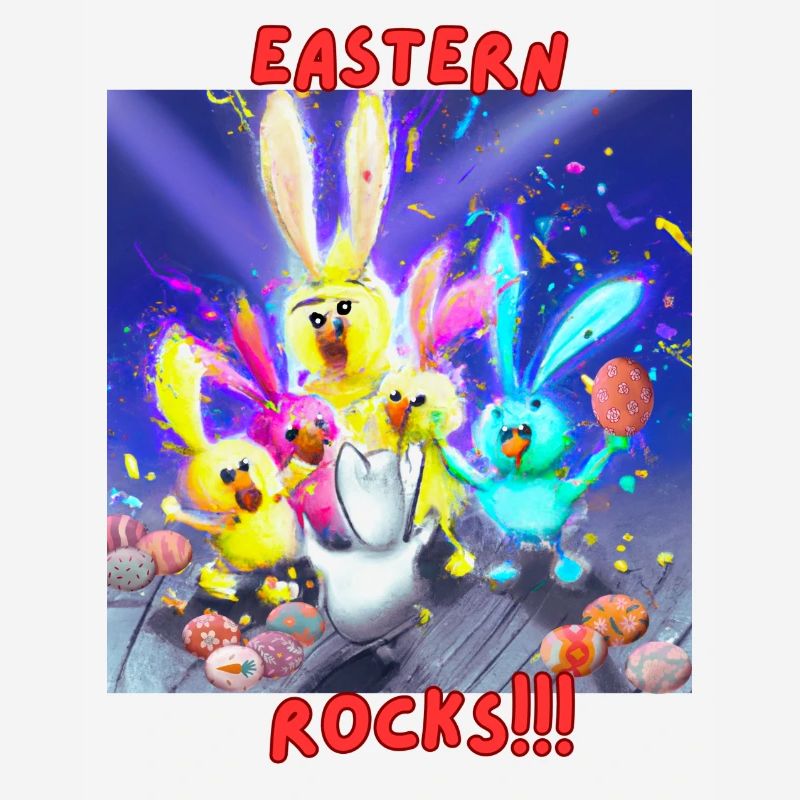 Easter rocks