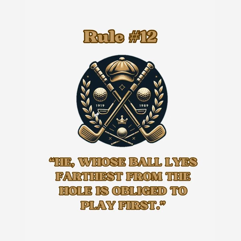 Golf Rules #12
