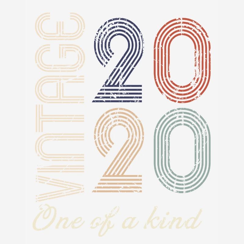 4e anniversaire 2020 - idée cadeau rétro Vintage