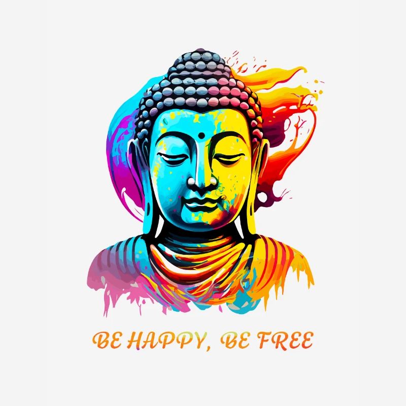 Buddha. Sei glücklich, sei frei