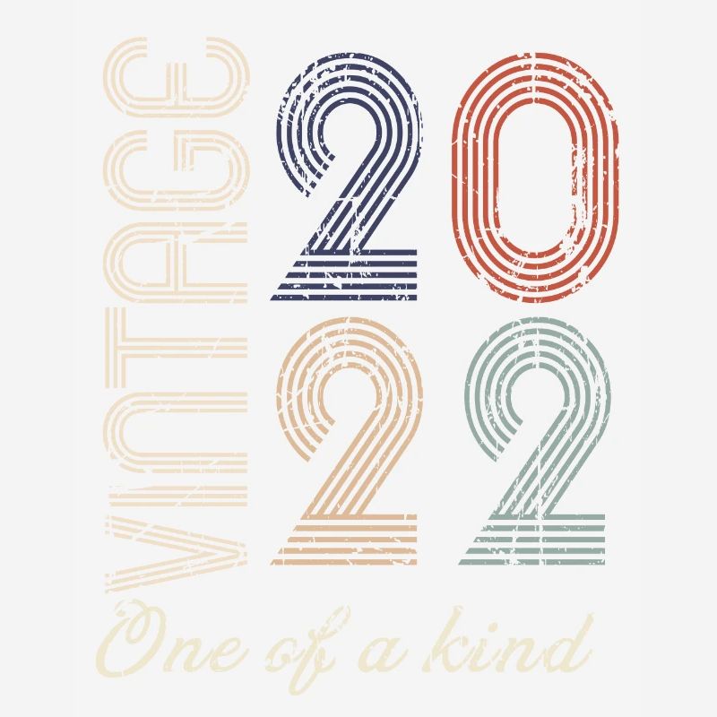 2. Jubiläum 2022 - Vintage-Retro-Geschenkidee