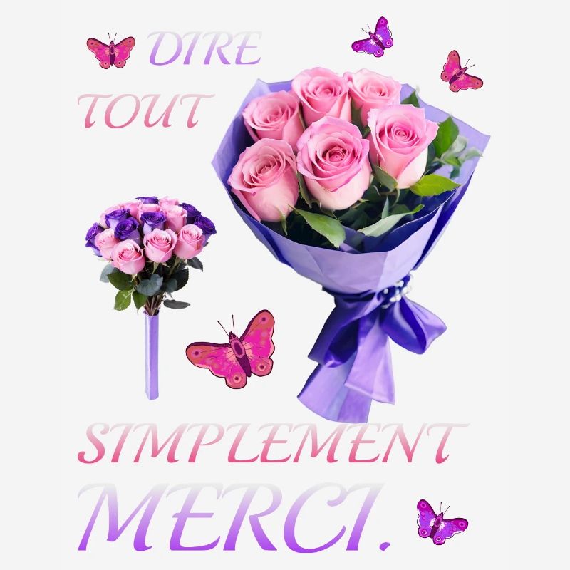 Dites simplement merci.