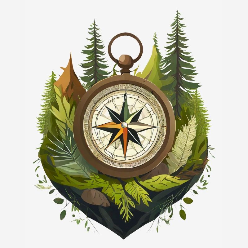 With the compass into adventure