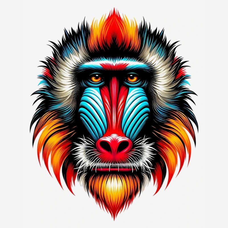 Mandrill Monkey