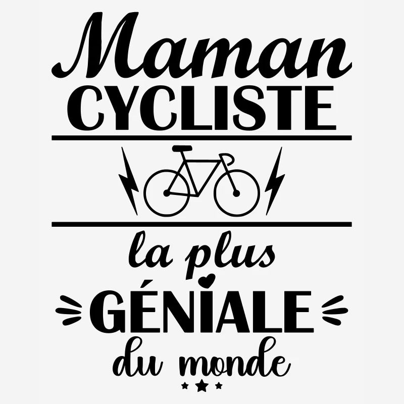 Maman cycliste la plus géniale du monde, noël