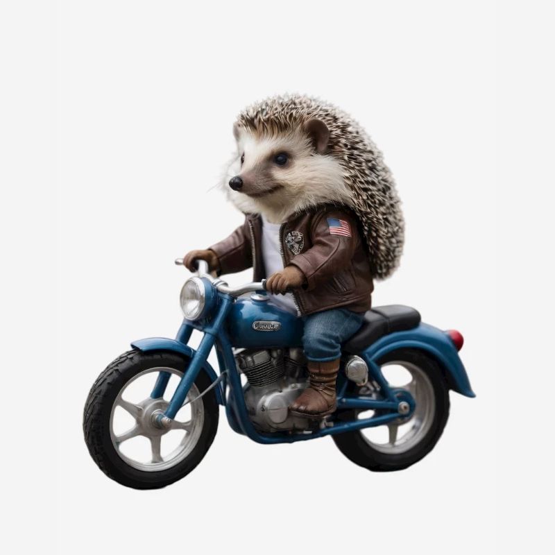 Biker hedgehog