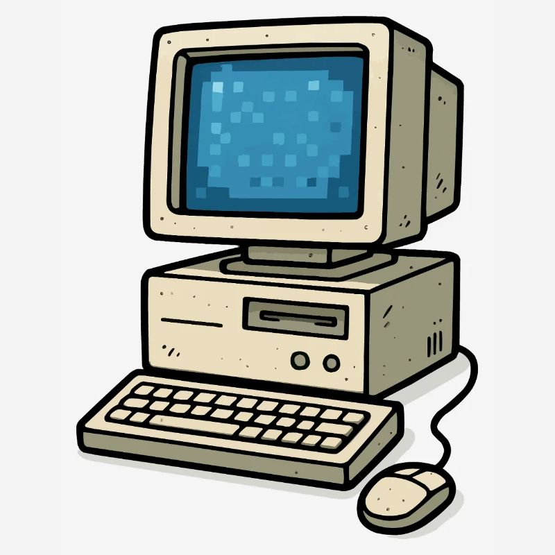 Computer Old School