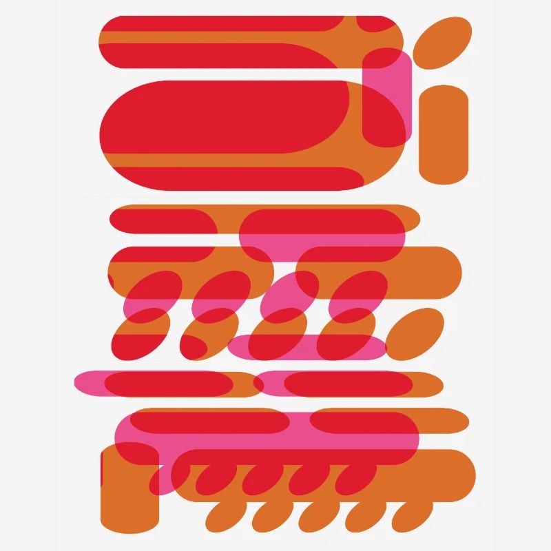 Formes graphiques abstraites dans le design techno