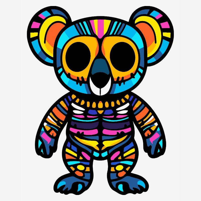 Koala Halloween Zombie