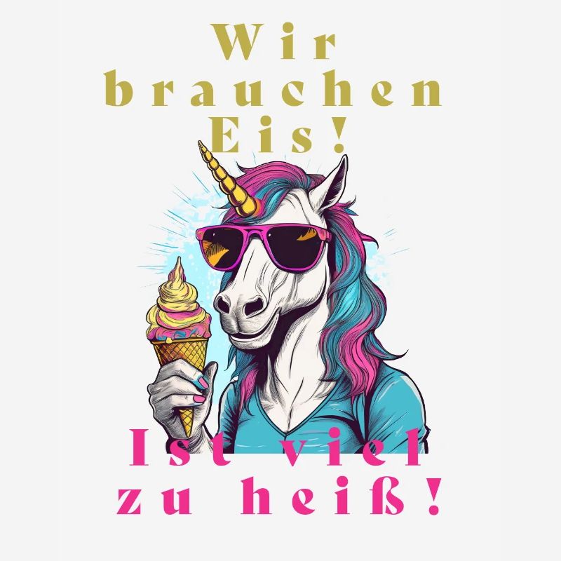 Einhorn Eis vs. Hitze