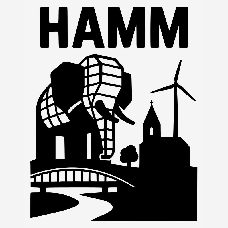 Monument de Hamm Westphalie