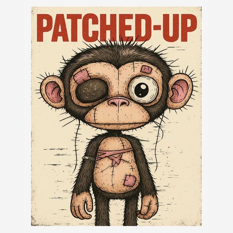 Patchwork Monkey: Patched and Brave