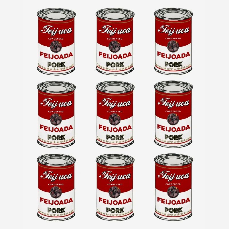 Motif de canette de porc Feijoada