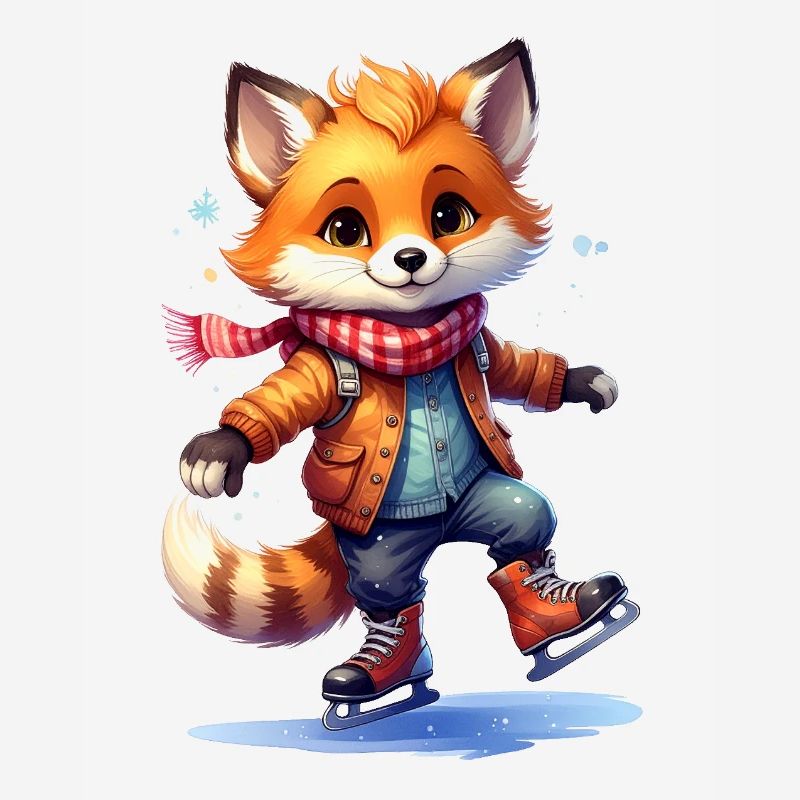 Fox skating