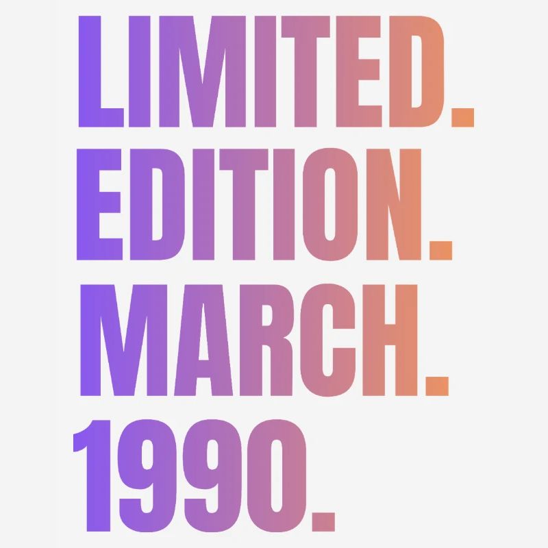 Édition Limitée Mars 1990