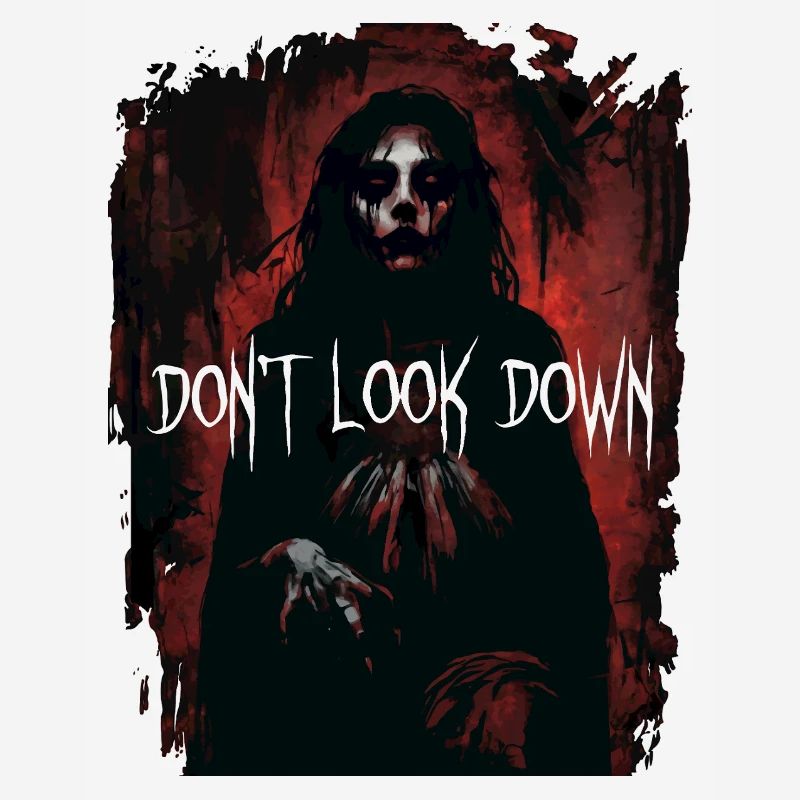 Dont Look Down Horror Portrait
