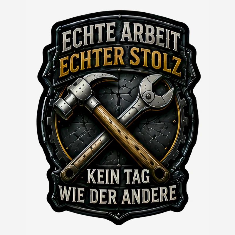 Echte Arbeit. Echter Stolz. 