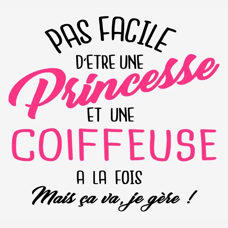 Princesse et coiffeuse