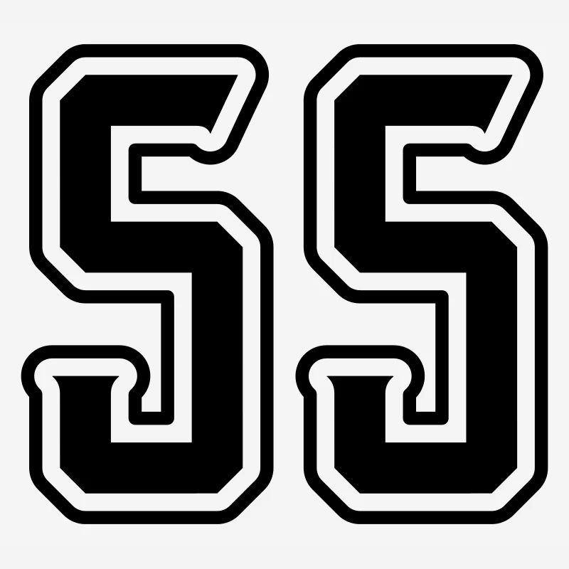 Symbole numérique 55