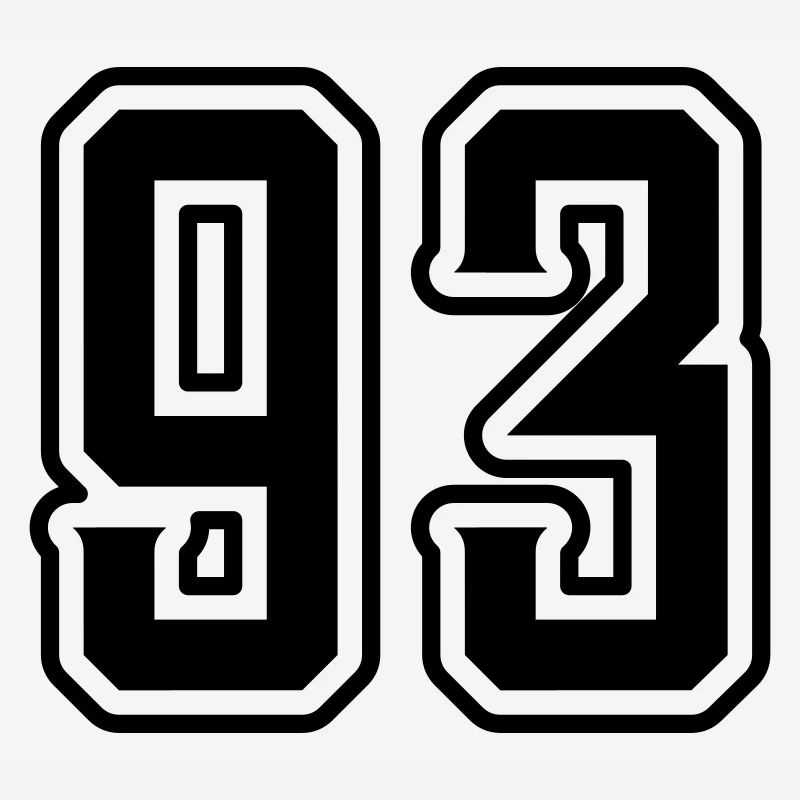 93 Symbole numérique
