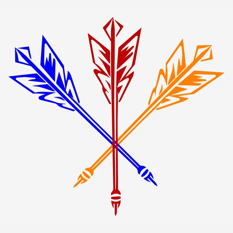 Symbole de fléchettes de fléchettes