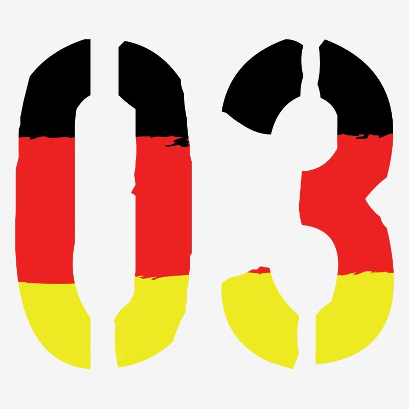3 Number symbol Germany