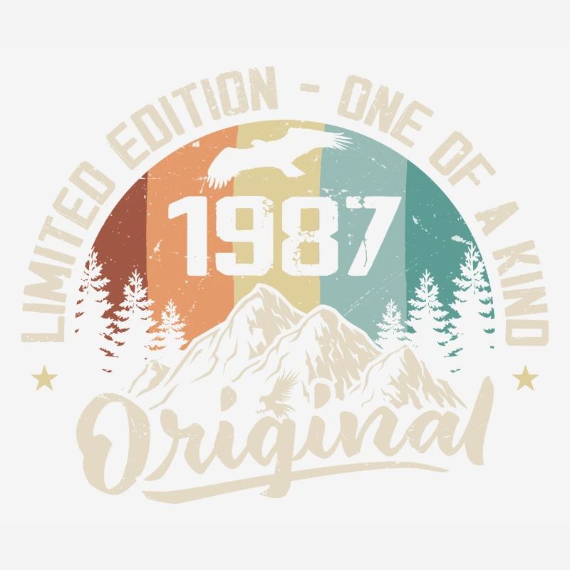 1987 Original Vintage 1987 Anniversary Gift