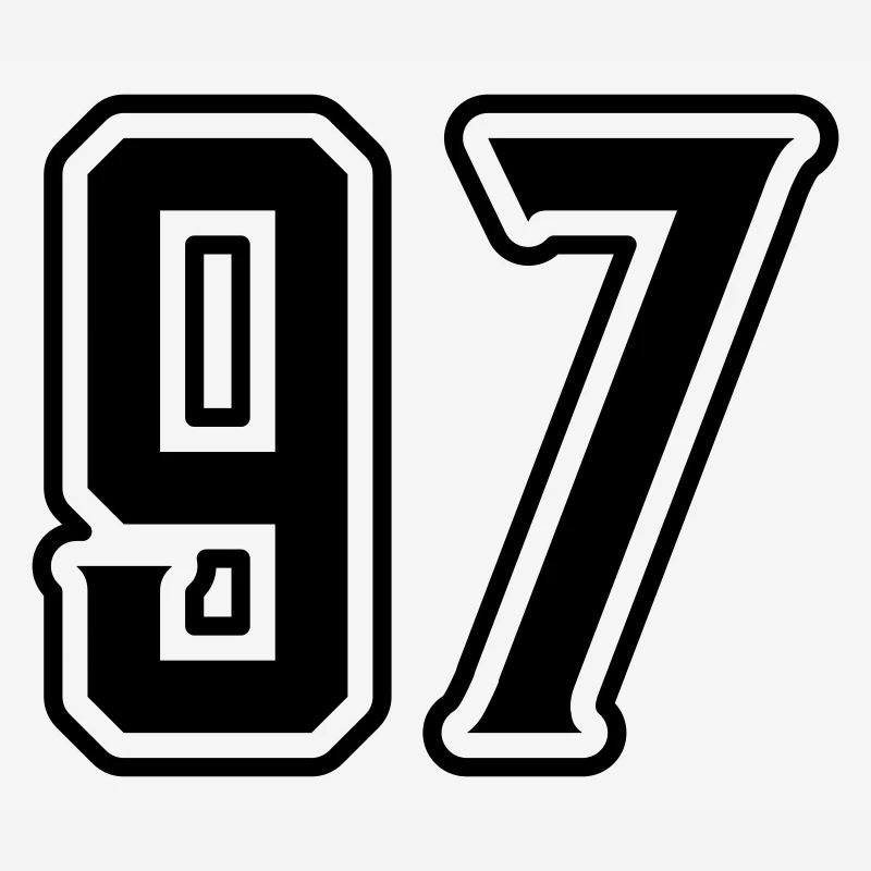 97 Symbole numérique