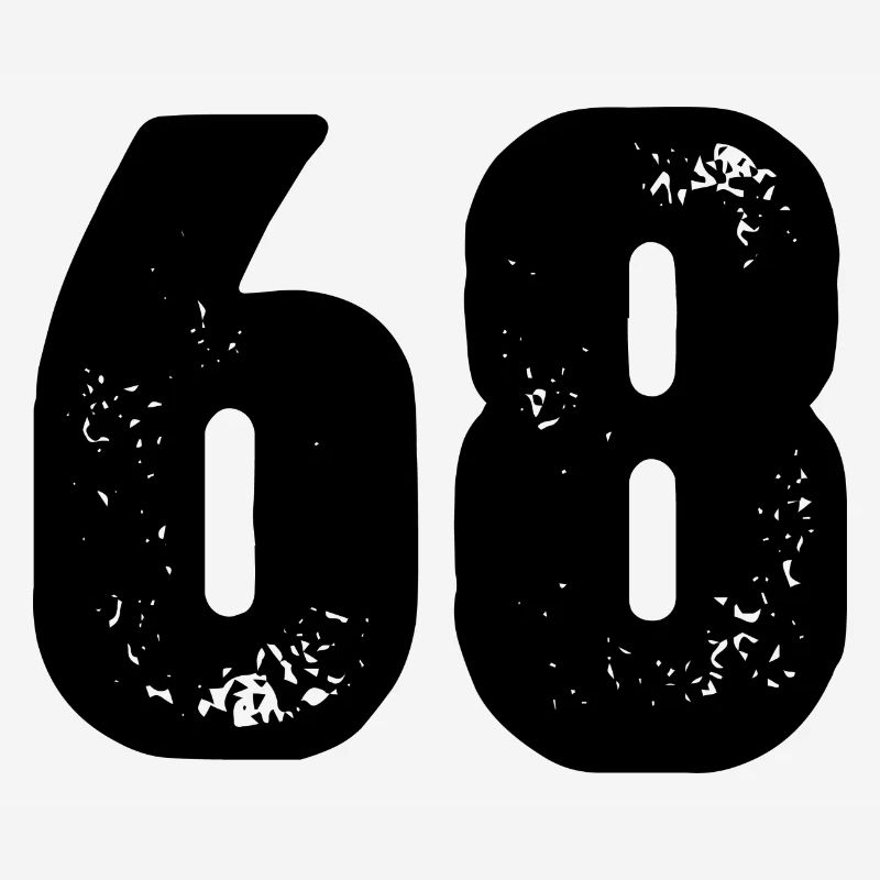 Maillot à 68 numéros