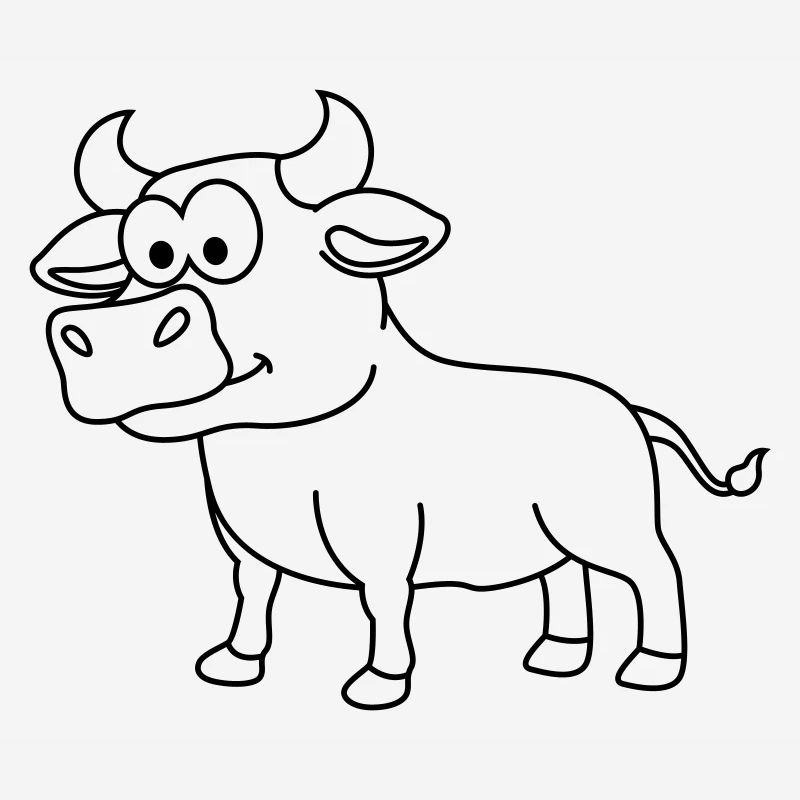 Taureau Comic Animal