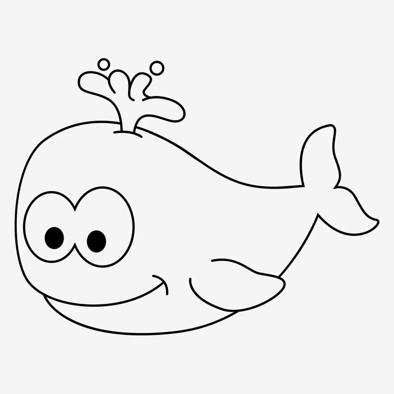 Baleines Comic Animal