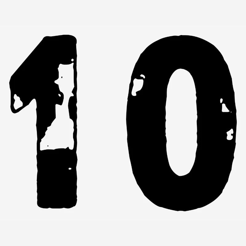 Maillot 10 numéro