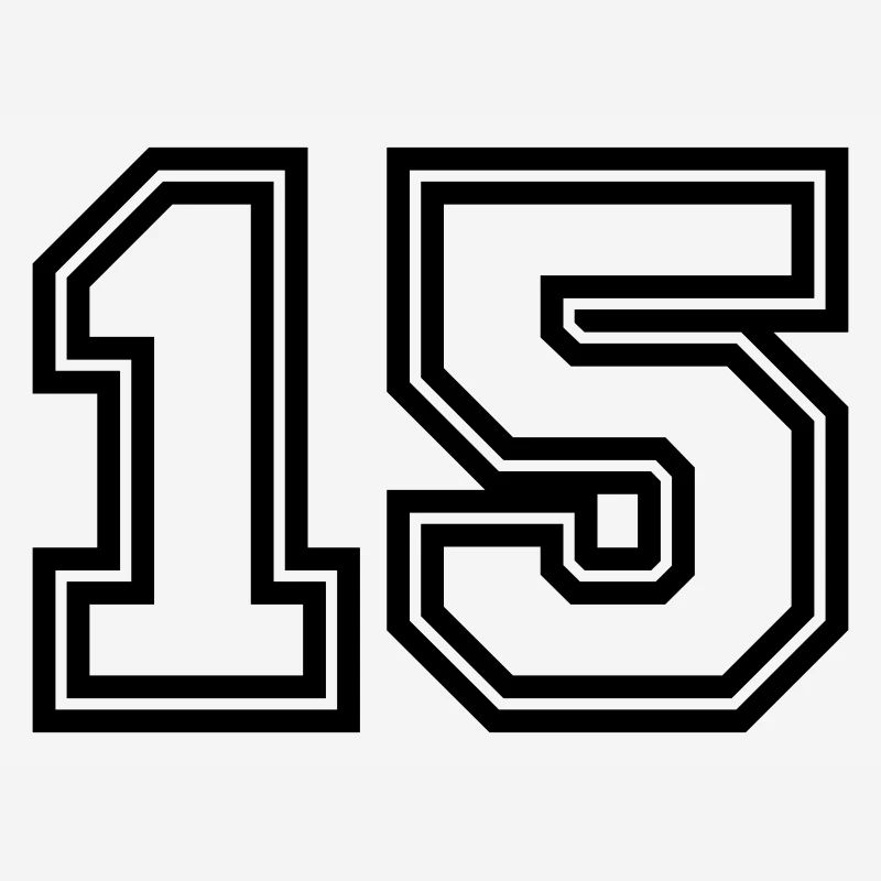Symbole de 15 chiffres