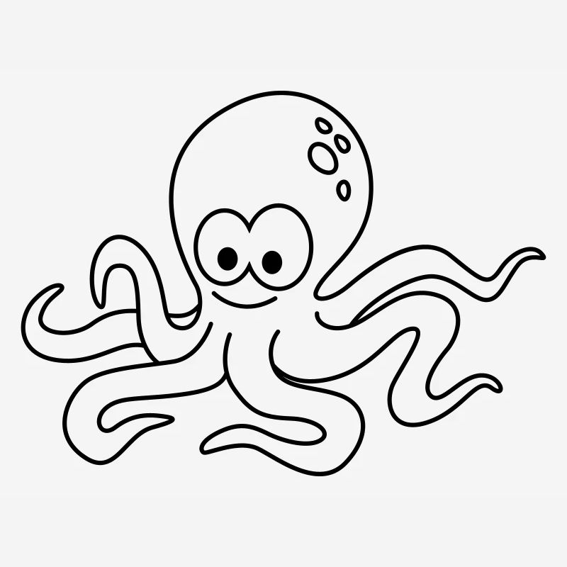 Octopus Comic Animal