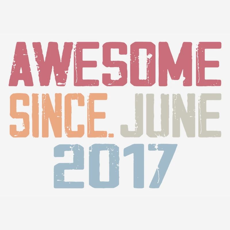June 2017 June Retro June 2017 Birthday Gift