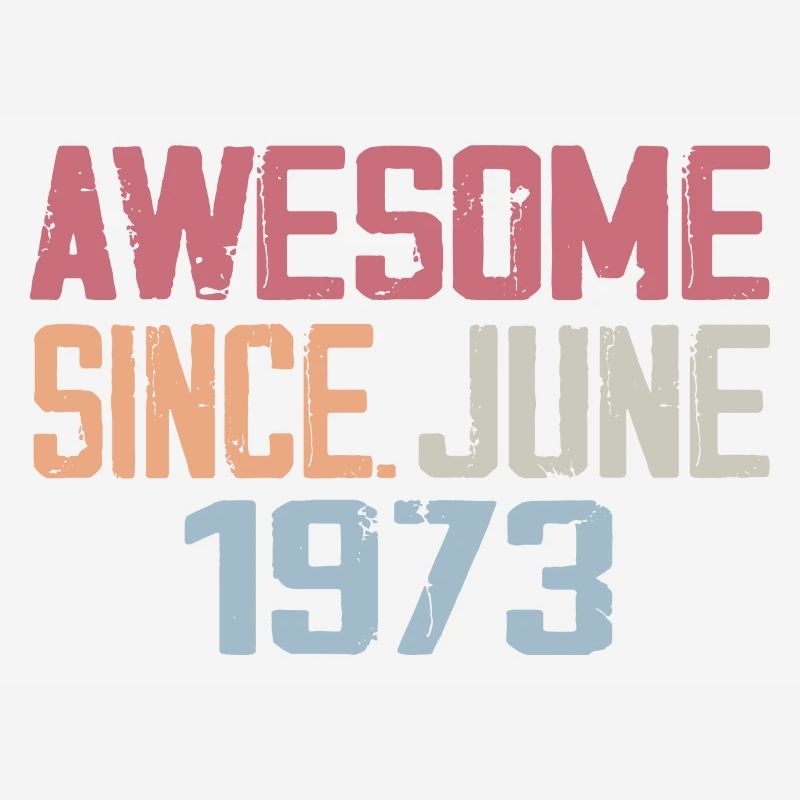 Juni 1973 Juni Retro Juni 1973 Geburtstagsgeschenk