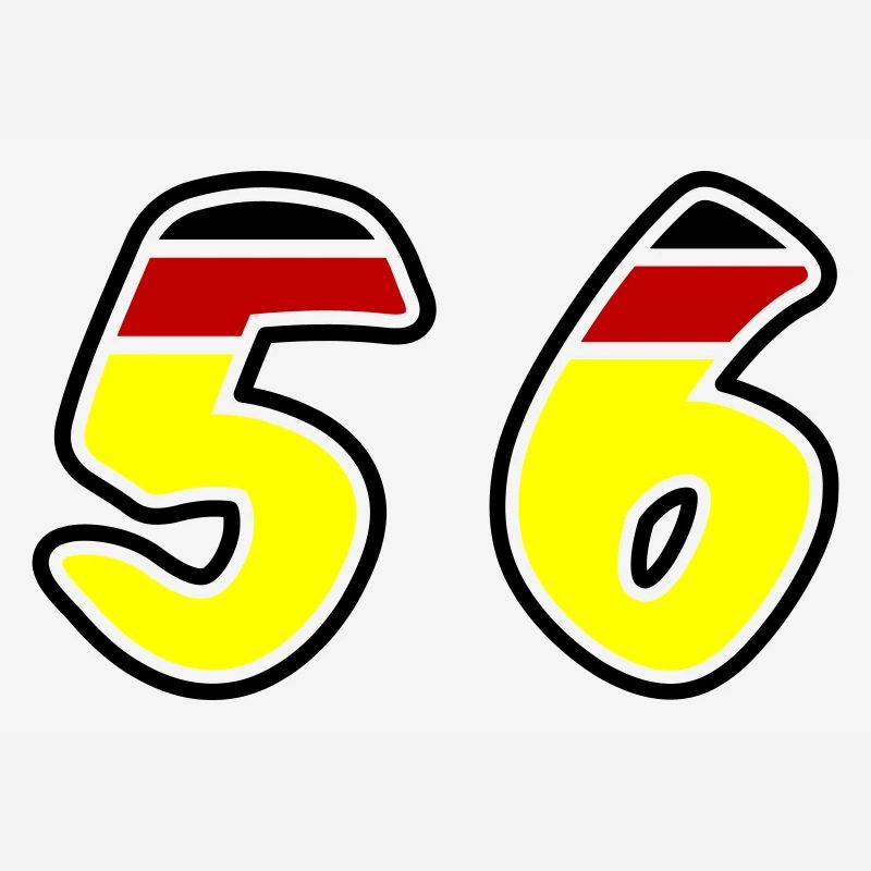 56 Number Symbol Germany