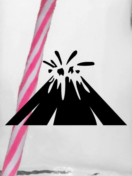 Icône de volcan